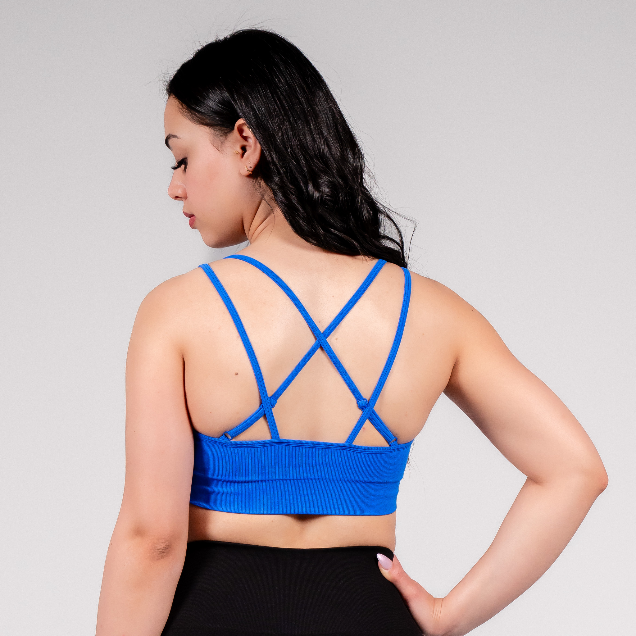 Infinity Navy Blue Sport Bra Infinity Navy Blue Sport Bra