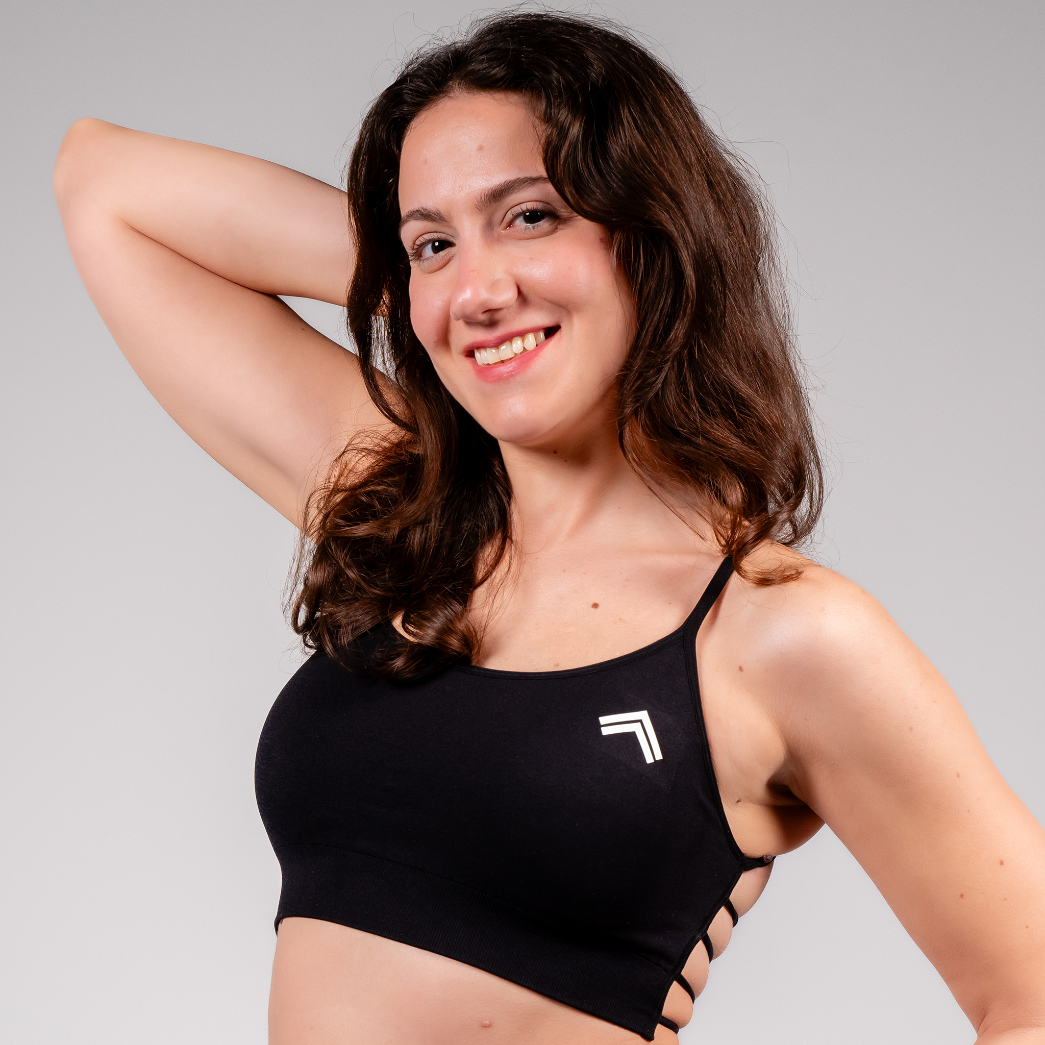 Back Gain - Black Sport Bra
