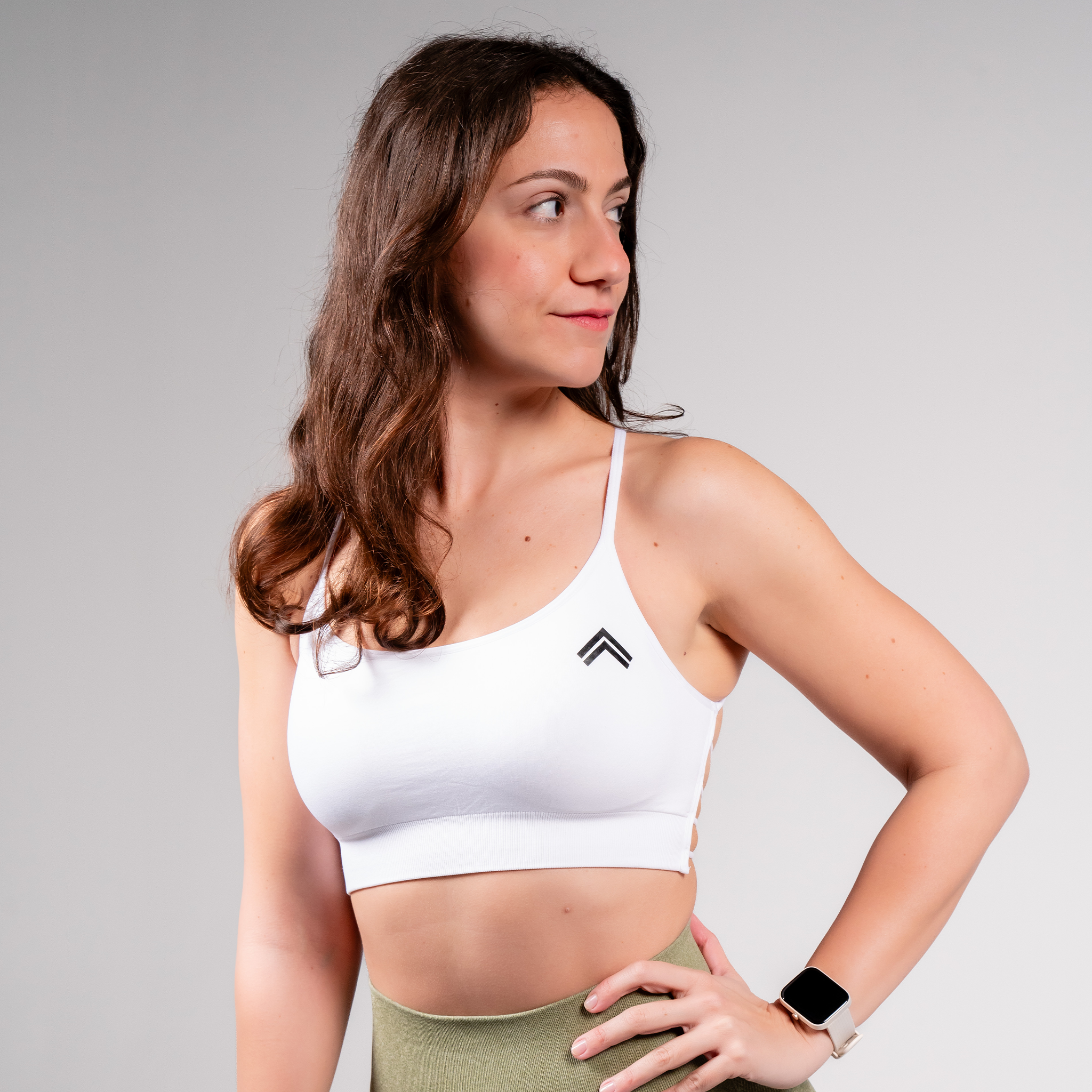 Back Gain - Whiate Sport Bra Back Gain - Whiate Sport Bra